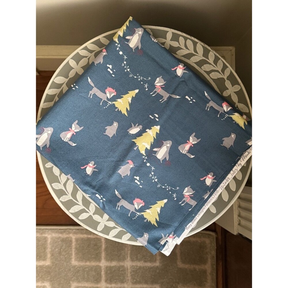 Quilting Cotton Fabric Winter Tales by Minki Kim for Riley Blake Designs 1 Yard